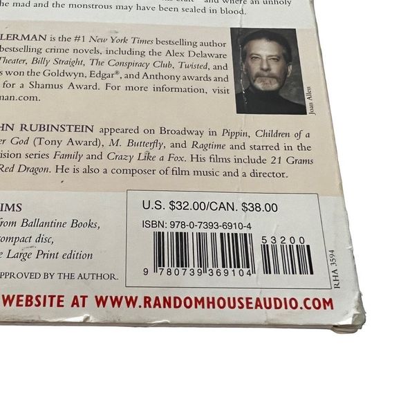 Jonathan Kellerman‎ Victims Audiobook 6 Compact Discs Previously Library Item - Picture 5 of 5